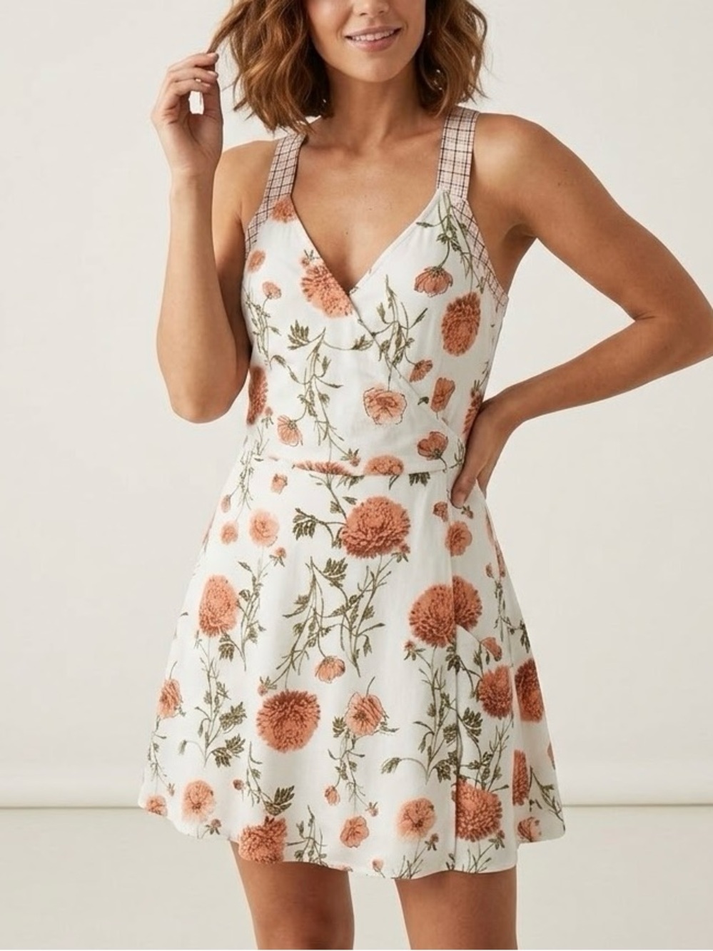 Urban Outfitters Kimchi Blue Floral Sundress Size 8